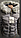 Куртка жіноча демісезонна хутряний комір з капюшоном сірий р. 40-42 (заміри в описі), фото 3