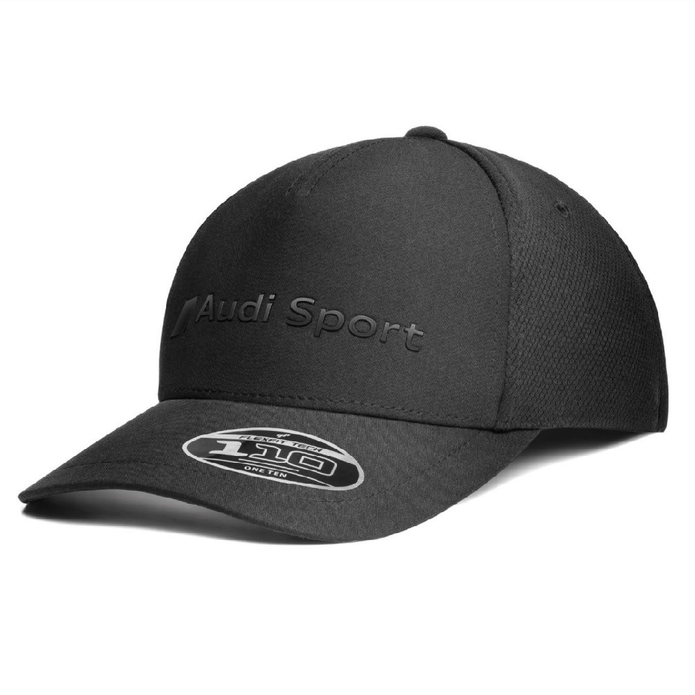 Бейсболка Audi Sport Flexfit Cap, black, артикул 3132002100