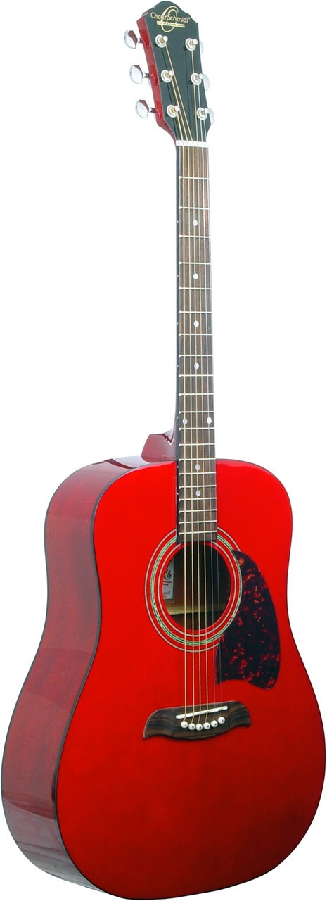 Акустична гітара Oscar Schmidt by WASHBURN OG2TR (Trans Red)