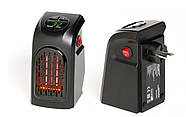 Портативний мінімонагрівач Handy Heater 400W Без паковання Чорний (KG-6455), фото 3