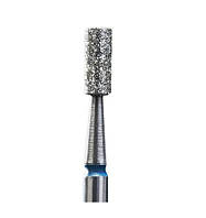 Фреза для маникюра алмазная синяя цилиндр Staleks Pro Expert диаметр 2,5 мм