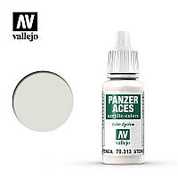 Біла трафаретна фарба для моделювання 17 мл. VALLEJO PANZER ACES 70313