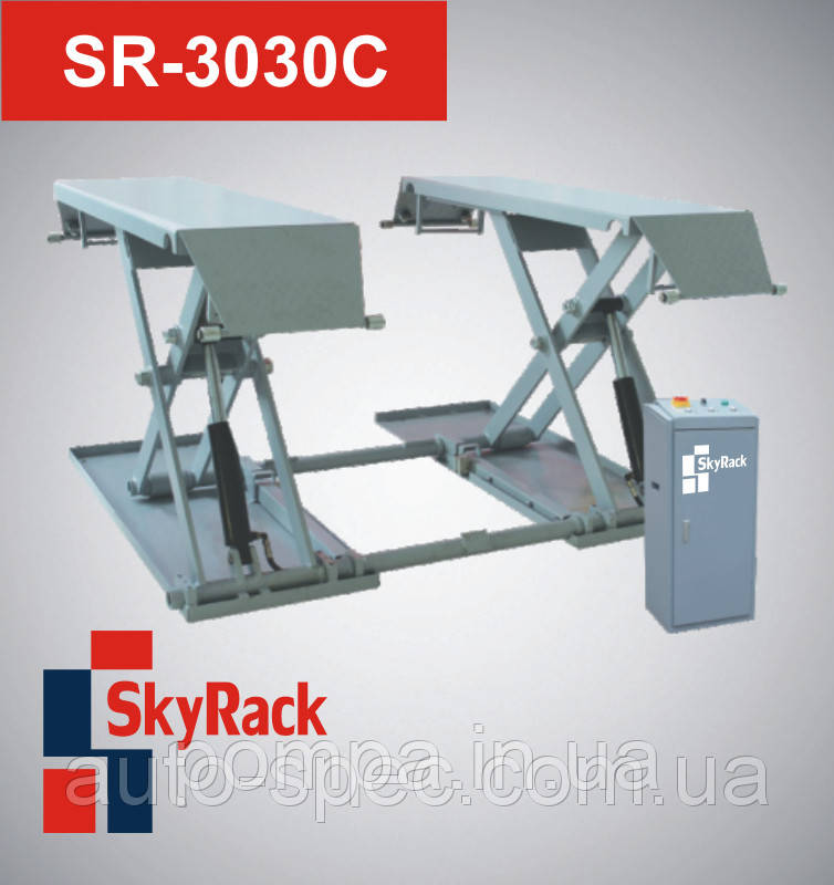 SR-3030C Автомобільний пересувний ножичний електрогідравлічний підіймач (380B)