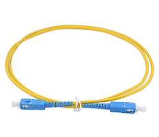 Шнур оптичний (патч-корд) SC/UPC-SC/UPC SM 3 м Simplex