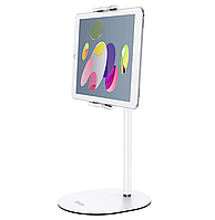 Настольный держатель для телефона или планшета 4.7-10'' Hoco Soaring series metal desktop stand PH31 White