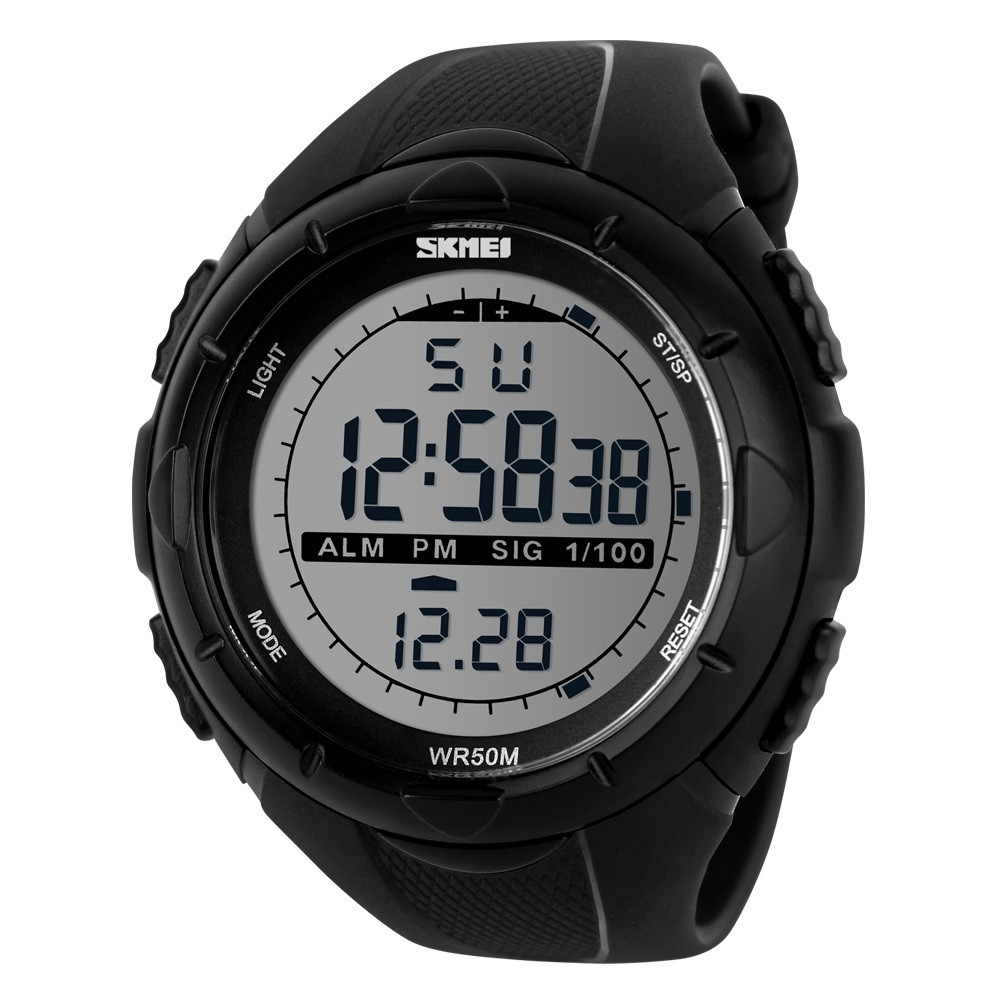 Skmei 1025 Dive Чорний чоловічий спортивний годинник