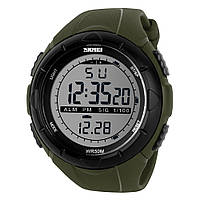Skmei 1025 Dive зелений чоловічий спортивний годинник.