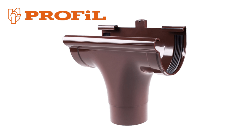 Воронка d.100 Водостічна система Profil 130 (Водосток Профіл) (ID ...