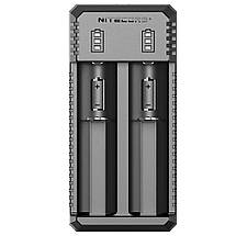Універсальний зарядний пристрій Nitecore SC4 Ni-Cd/Ni-Mh/Li-Ion/IMR/LiFePO4 (3.6-4.35 V)/3A 220V/12V LCD, фото 3