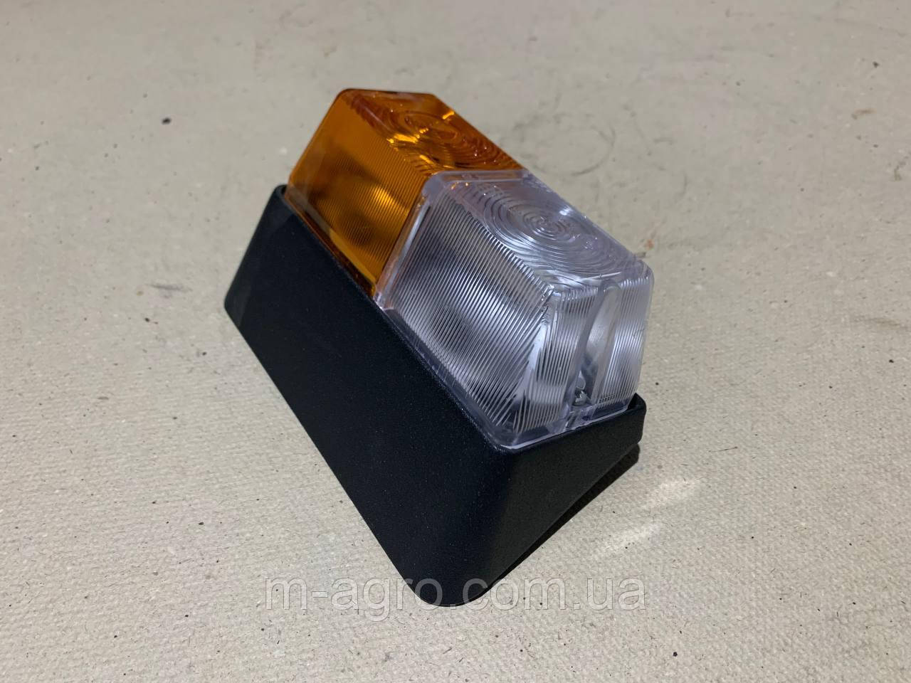 Ліхтар передній лівий/правий габаритний (металический корпус) МТЗ, ЮМЗ (вир-во Руслан-Комплект) (ФП-204), фото 1