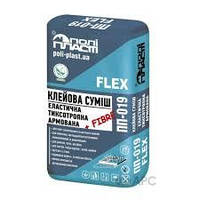 Клеевая смесь эластичная тиксотропная армированная ПП-019 FLEX (25кг)