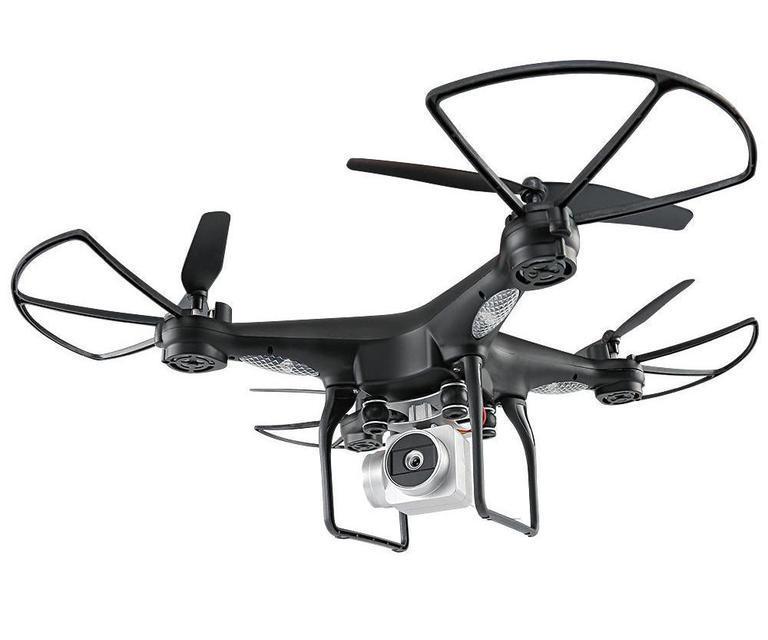 Квадрокоптер JJRC H68 Black - дрон з HD-камерою, FPV, 20хв польоту