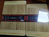 Дошка кухонна прямокутна бамбук 30х20х1,8см. Lessner 10300-30