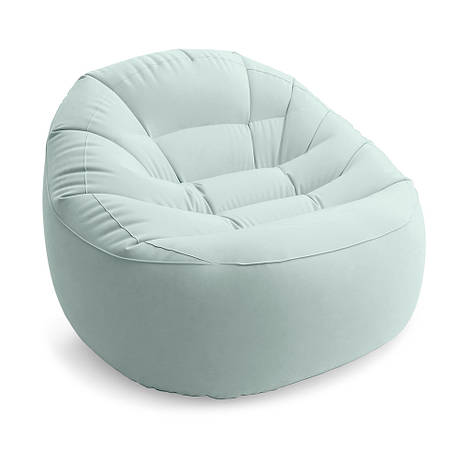 Надувне крісло Intex 68590 (112 х 104 х 74 см) (м'ятний), фото 1
