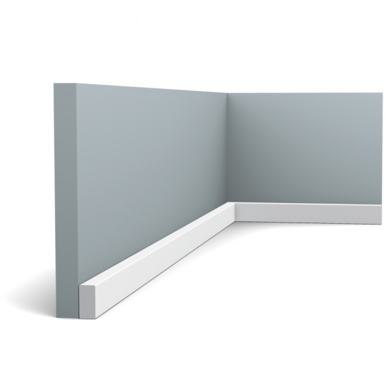 Плінтус підлоговий Orac Decor Axxent SX194,(2x1x200 см),ліпний декор з дюрополімера.
