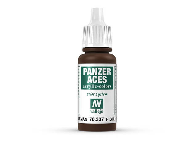Німецька чорна форма танкового екіпажу (виділення відтінків). VALLEJO PANZER ACES 70337, фото 1