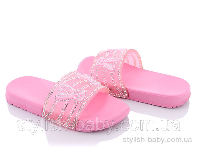 Дитяче літнє взуття гуртом. Дитячі шльопанці 2021 бренда Luck Line для дівчаток (рр. з 30 по 35)