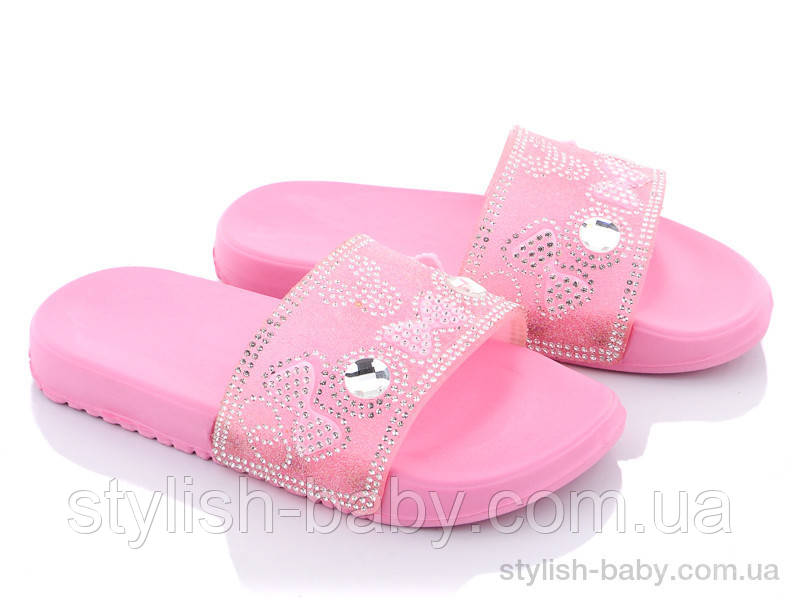 Дитяче літнє взуття гуртом. Дитячі шльопанці 2021 бренда Luck Line для дівчаток (рр. з 30 по 35)