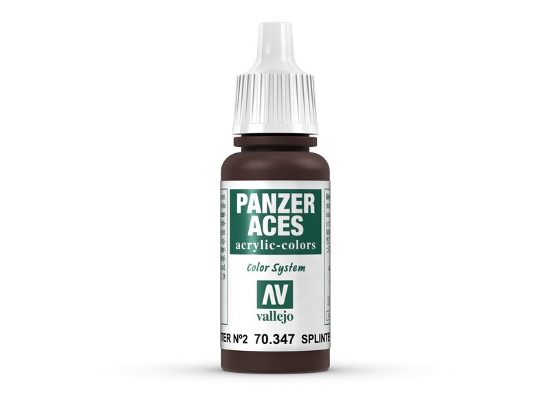 Камуфляжні плями №2, акрилова фарба 17 мл VALLEJO PANZER ACES 70347