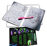 Набір Малювання світлом Котик (Neon Light Pen), Danko Toys (NLP-01-02U), фото 2