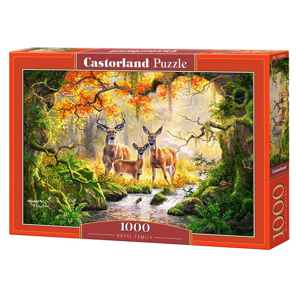 Пазл "Абрахам Хантер. Королівська сім'я", 1000 елементів Castorland (5904438104253)