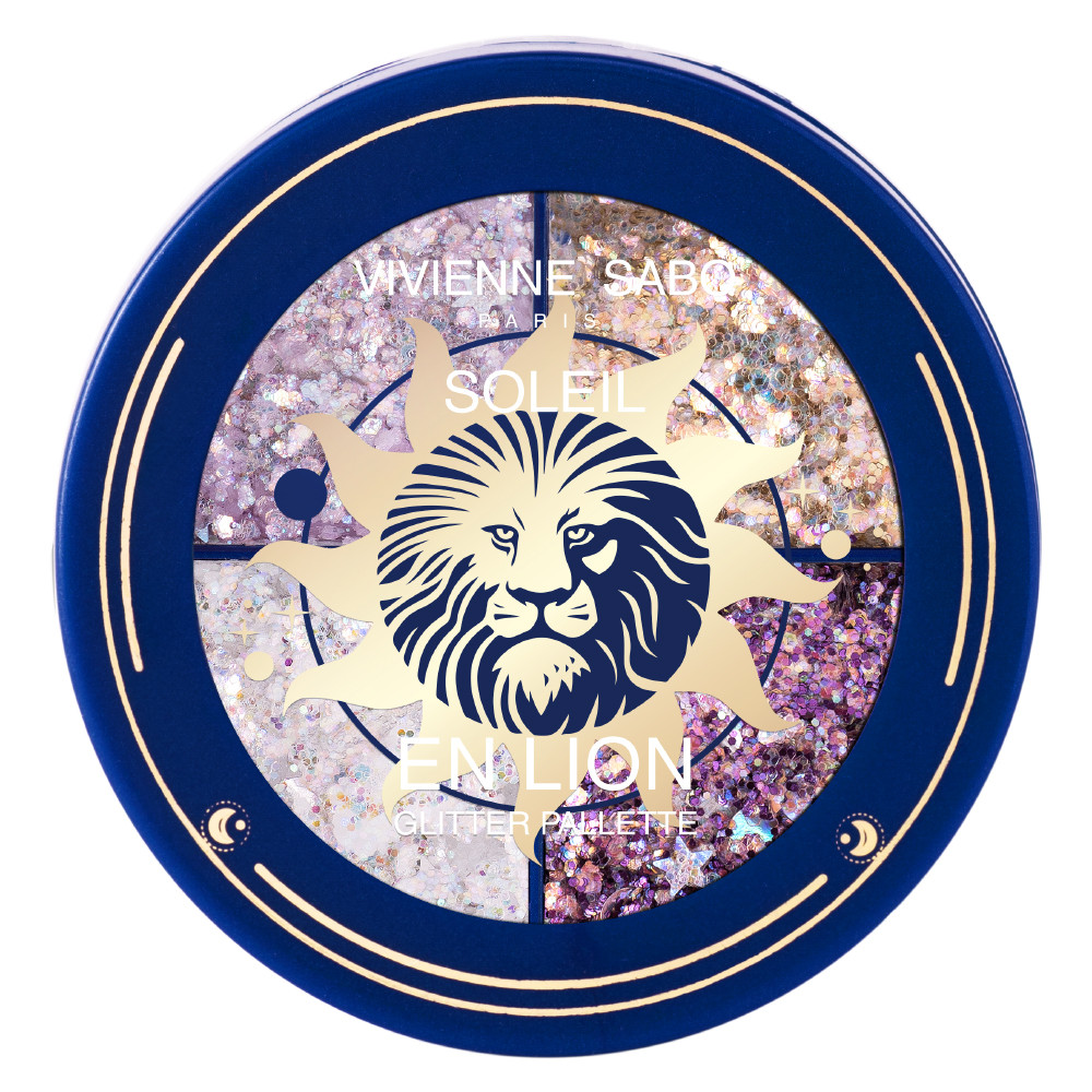 Палетка глітерів для обличчя і тіла Vivienne Sabo Soleil En Lion 01, 1.6 м