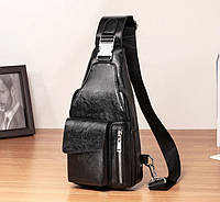 Мужской однолямочный рюкзак Сумка через плечо бананка WEIXIER