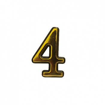 Цифра самоклеюча 45*50 "4"