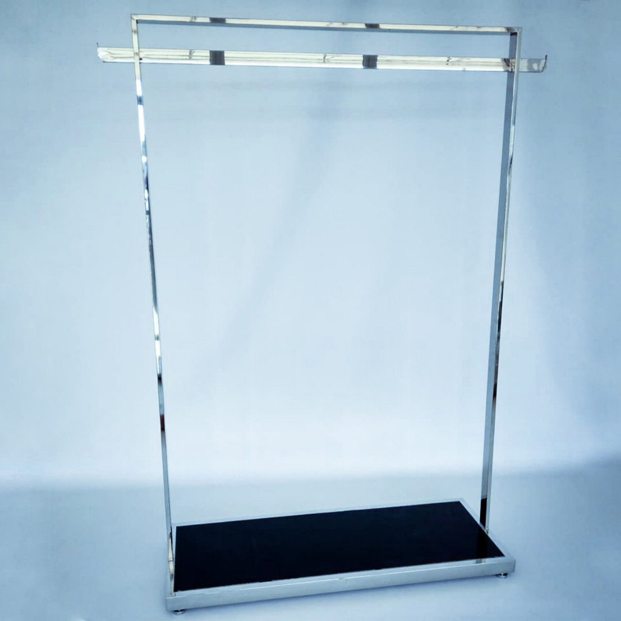 Торгова вішалка стійка підлогова для магазину одягу, шоу-руму, торгове обладнання, фото 1