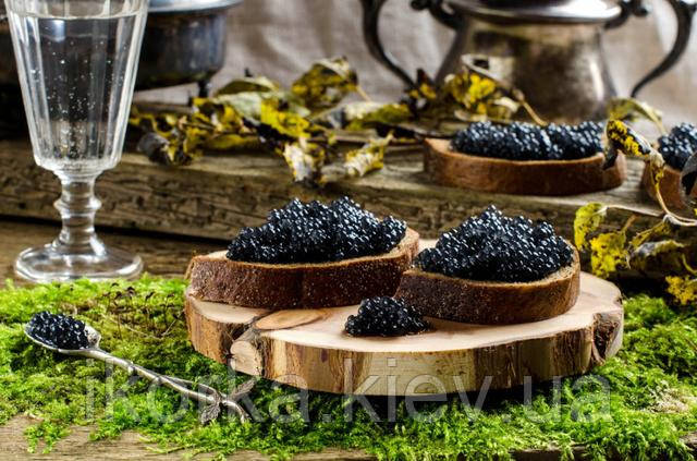 Купити натуральну чорну ікру осетрову