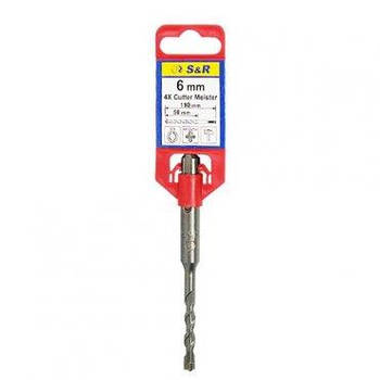 Бур sds-plus 6.0x 50/110 мм 4X Cutter Meister (201006110)