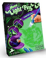 Набор Рисование светом Котик (Neon Light Pen), Danko Toys (NLP-01-02U)