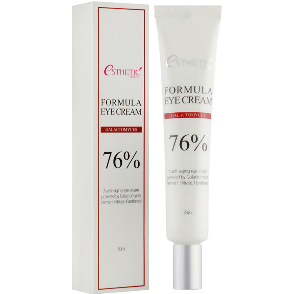 Захисний крем для шкіри навколо очей Esthetic House Formula Eye Cream Galactomyces 76% 30 мл, фото 1