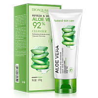 Пенка для умывания с экстрактом алоэ вера Bioaqua Aloe Vera Foam Cleanser, 100г