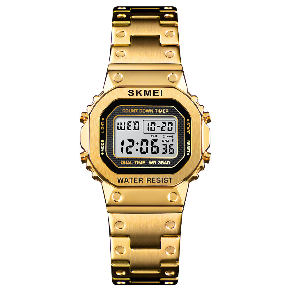 Skmei 1433 singapore золоті жіночі спортивні годинники