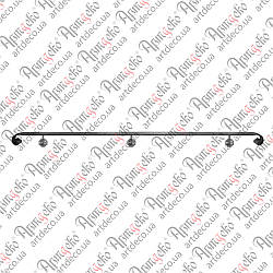 Перило пристінне 1700х140х120 Арт. 30.050.20