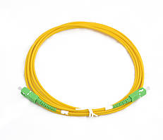 Шнур оптичний (патч-корд) SC/APC-SC/APC SM 3 м Simplex