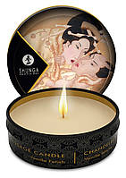 Массажная свеча Shunga Mini Massage Candle Vanilla с запахом ванили