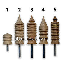 Слікер для полірування краю шкіри для дриля, верстат натуральне дерево