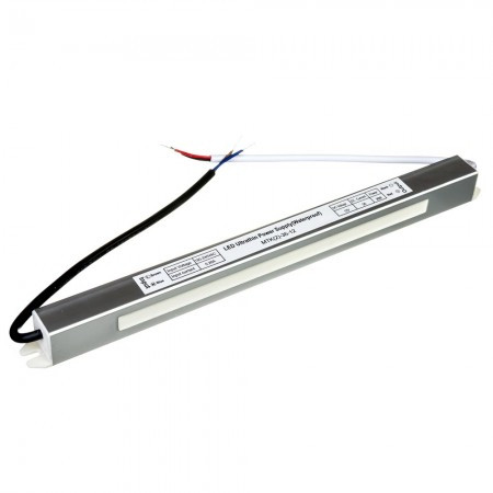 Блок живлення 12В SLIM 36Вт IP65 Китай, MN