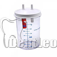 Пластикова ємність для слиновідсмоктувача 1000 мл.