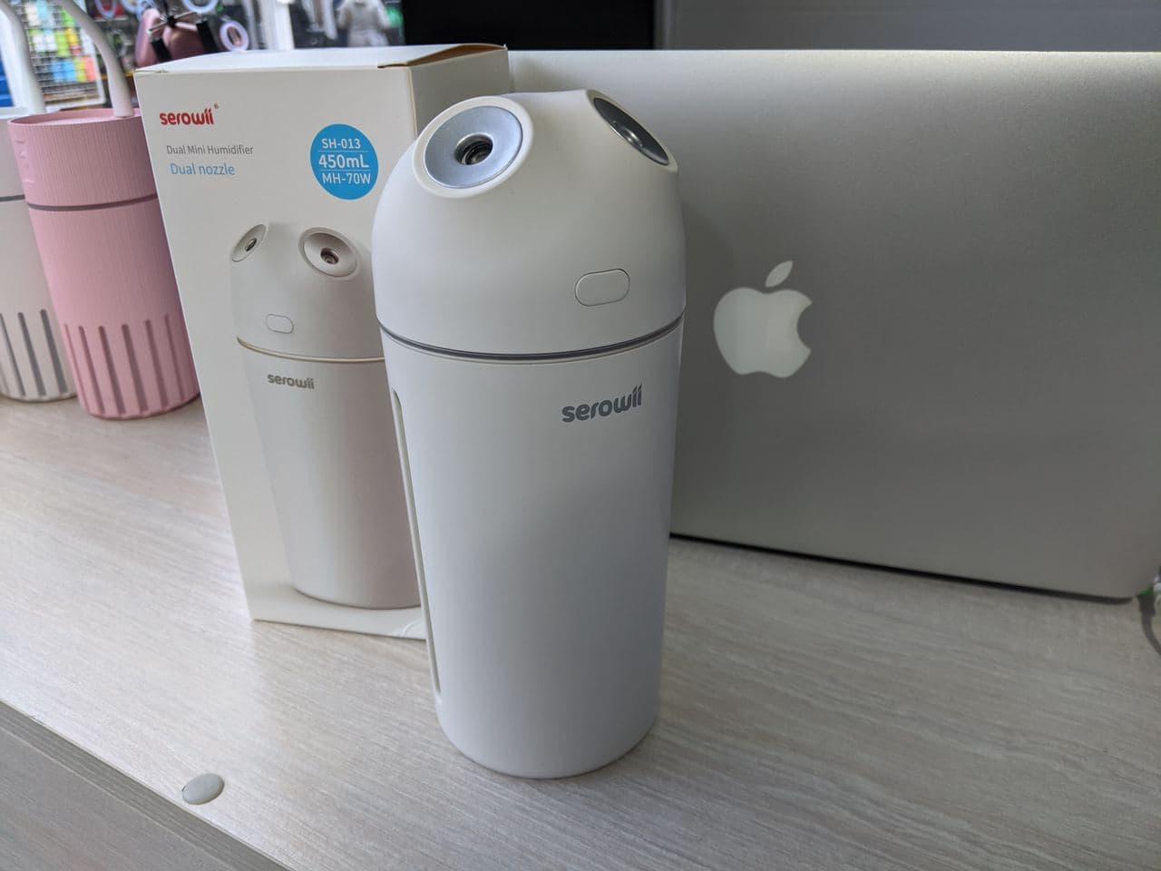Зволожувач повітря Mini humidifier SH-013 сірий колір