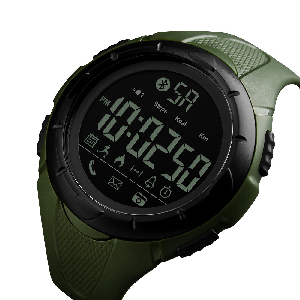 Спортивний чоловічий годинник Smart Skmei 1326 зелений