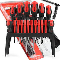 Набір викруток із магнітом 18 шт. Mar-Pol M61008