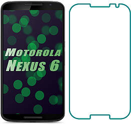 Захисне скло Motorola Nexus 6 (Прозоре 2.5 D 9H) (Моторола Нексус 6)