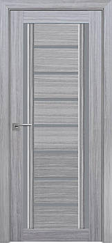 Двері міжкімнатні Флоренція С2 з графітовим склом