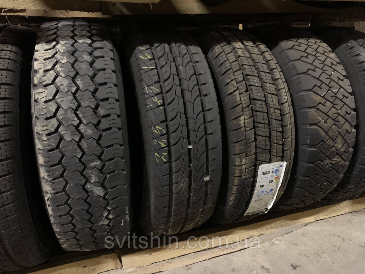 Шини Розпаровки б/в R16C зима літо 225/75R16C ОДИНОЧКИ бу