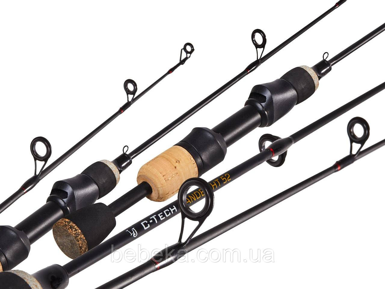 Зимова Вудка розбірна Lucky John C-Tech ZANDER HT (графіт) 52см (LJ109-01)