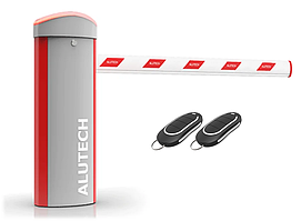 Alutech BV-5 — автоматичний шлагбаум BRAVO зі стрілою 4 м
