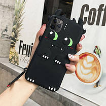 ОЧЕНКА! Чохол накладка для Apple iPhone 12 Mini Alitek Дракон Беззубик (Нова Фурія) (запромінювання), фото 3